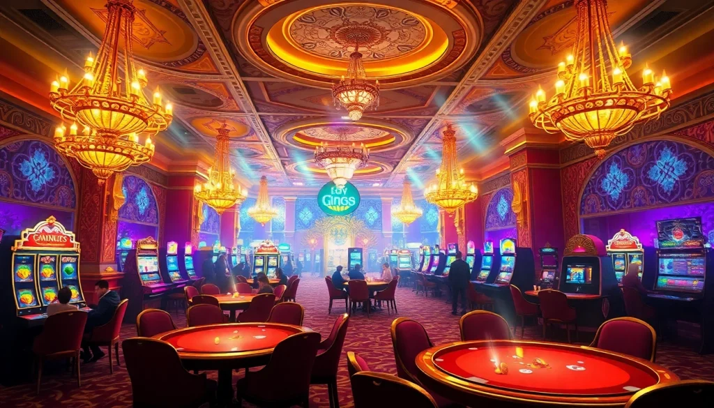 Experience the thrill of gaming at genie168, where vibrant casinos meet golden opportunities.