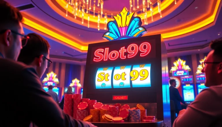 Experience the thrill of Slot99 with luxurious casino atmosphere