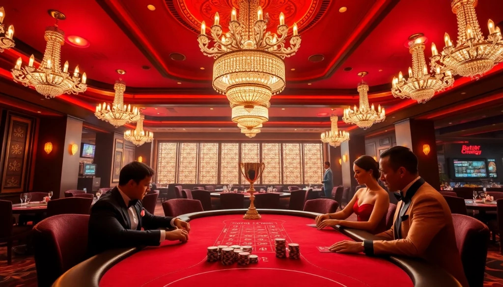 Experience the luxurious allure of bet88 vip gaming at an elegant poker table.