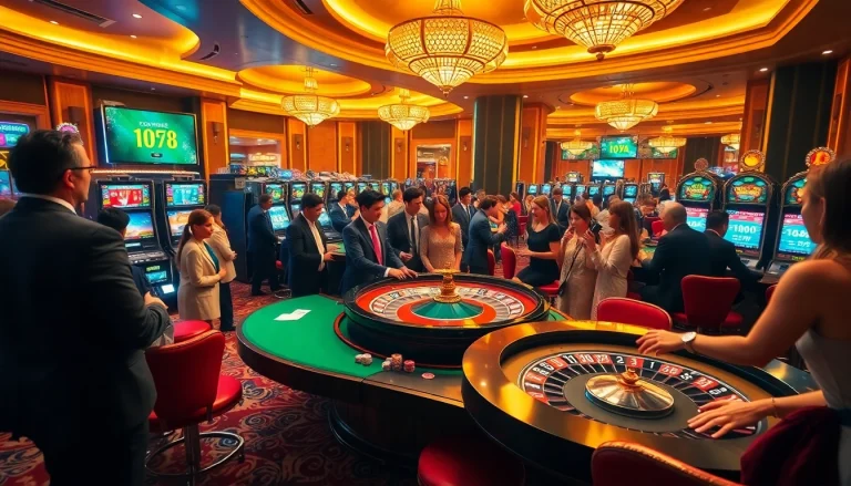 Experience thrill at the gambling tables with excitement at https://nohu90g.com, featuring lively players and stunning casino settings.
