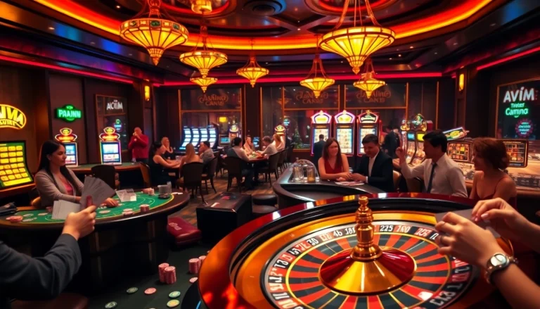 Experience the trust and thrill of trang nhà cái uy tín with players engaged at a vibrant roulette table.