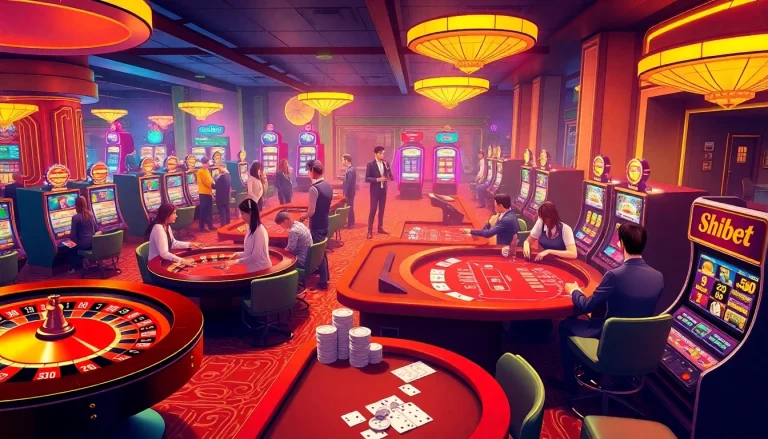 Experience the thrill of SHBET https://shbet.cruises/ with players winning at vibrant casino tables and slot machines.
