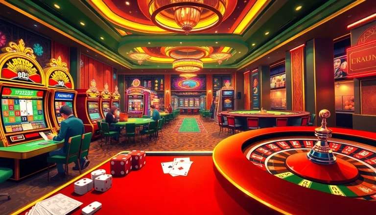 Experience the thrill at the top nhà cái uy tín nhất việt nam with bustling casino activities, vibrant tables, and lively players.