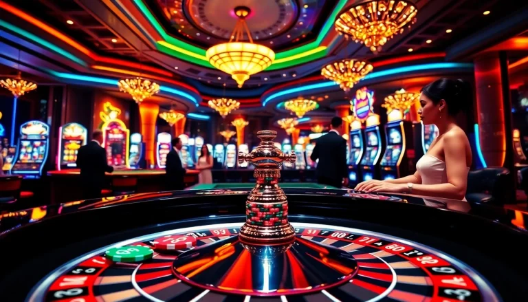 Experience the thrill of winning at the roulette table in a vibrant casino setting at 78 win!